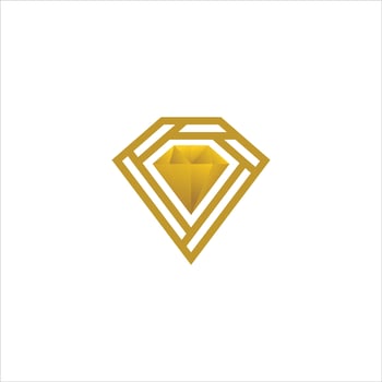 Creative Diamond Concept Logo Design Template vector