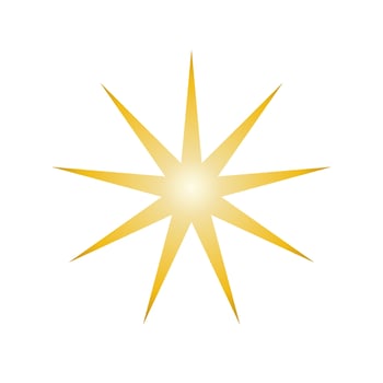 Glossy glitter mark. Sparkle. Vector. vector
