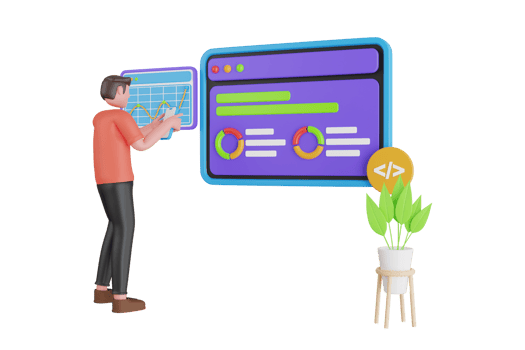 People testing the interface and usability of a application. Application Testing Services Concept.Software testing isometric landing page. Functional test 3d illustration png