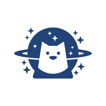 dog astronaut illustration. good for any business related to dog, pet, astronaut or space. vector