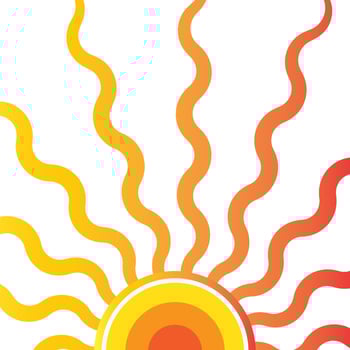 sunburst vector background