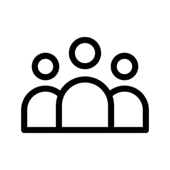 Community Icon Vector Symbol Design Illustration