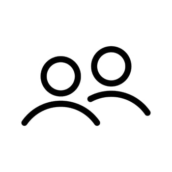 People Icon Vector Symbol Design Illustration