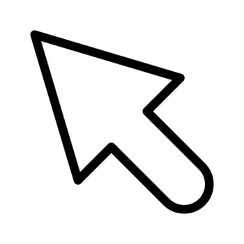 Pointer Icon Vector Symbol Design Illustration