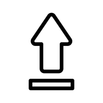 Upload Icon Vector Symbol Design Illustration