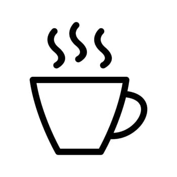 Coffee Icon Vector Symbol Design Illustration