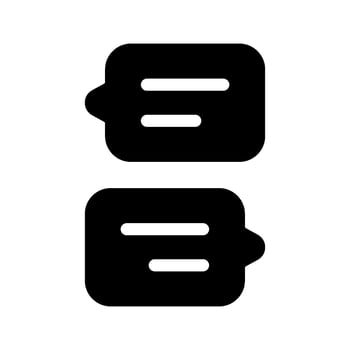 Chatting Icon Vector Symbol Design Illustration
