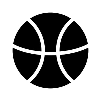 Basketball Icon Vector Symbol Design Illustration