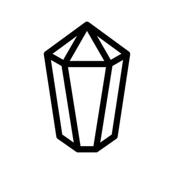 Crystal Icon Vector Symbol Design Illustration
