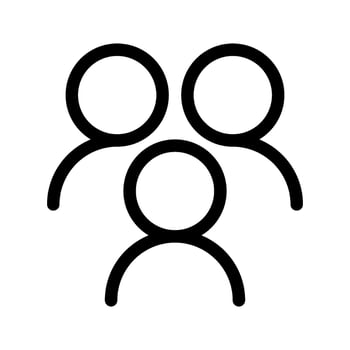 Group Icon Vector Symbol Design Illustration
