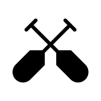 Paddle Icon Vector Symbol Design Illustration