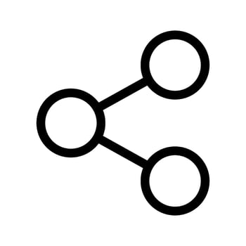 Share Icon Vector Symbol Design Illustration