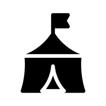 Circus Icon Vector Symbol Design Illustration