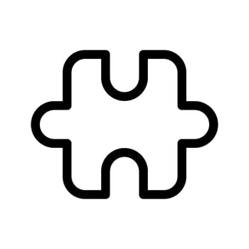 Puzzle Icon Vector Symbol Design Illustration