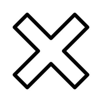 Delete Icon Vector Symbol Design Illustration