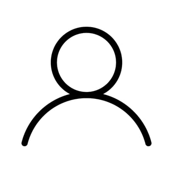 Human Icon Vector Symbol Design Illustration