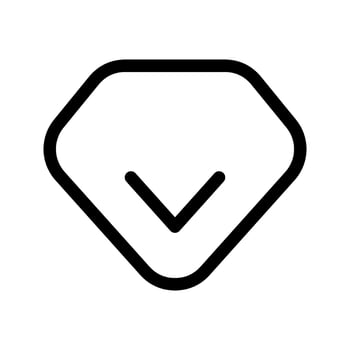 Diamond Icon Vector Symbol Design Illustration