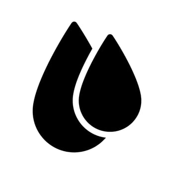 Water Icon Vector Symbol Design Illustration