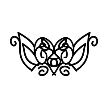 Vintage Baroque Victorian frame floral border ornament leaf scroll engraved retro floral decorative design pattern black and white tattoo Japanese filigree calligraphy vector batik, illustration class