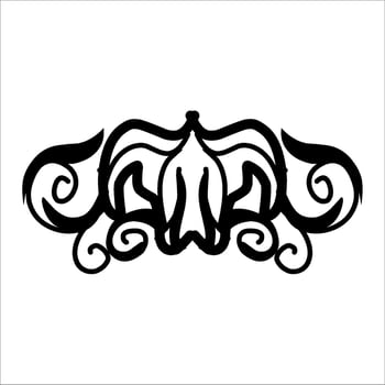 Vintage Baroque Victorian frame floral border ornament leaf scroll engraved retro floral decorative design pattern black and white tattoo Japanese filigree calligraphy vector batik, illustration class