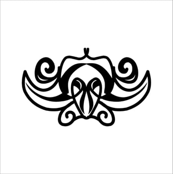 Vintage Baroque Victorian frame floral border ornament leaf scroll engraved retro floral decorative design pattern black and white tattoo Japanese filigree calligraphy vector batik, illustration class