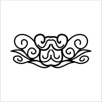 Vintage Baroque Victorian frame floral border ornament leaf scroll engraved retro floral decorative design pattern black and white tattoo Japanese filigree calligraphy vector batik, illustration class