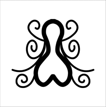 Vintage Baroque Victorian frame floral border ornament leaf scroll engraved retro floral decorative design pattern black and white tattoo Japanese filigree calligraphy vector batik, illustration class