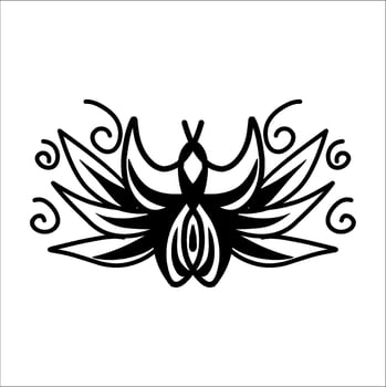 Vintage Baroque Victorian frame floral border ornament leaf scroll engraved retro floral decorative design pattern black and white tattoo Japanese filigree calligraphy vector batik, illustration class