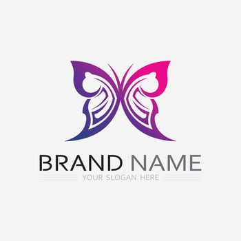 Beauty Butterfly icon design vector