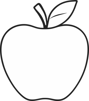 Apple with leaf. png