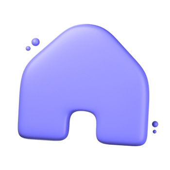 home 3d icon illustration object. user interface 3d rendering png