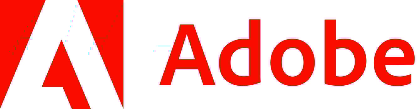 Adobe modern logo, icon vector