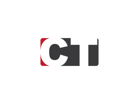 Creative Square Shape Ct Logo Png, Monogram Png CT Logo Letter Design