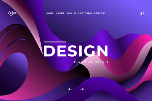 Abstract Background Dynamic Wave Colorful is used for UI UX design, particularly on websites, apps, and digital interfaces vector