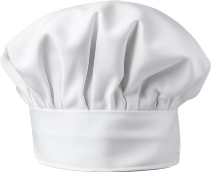Chef hat with . png