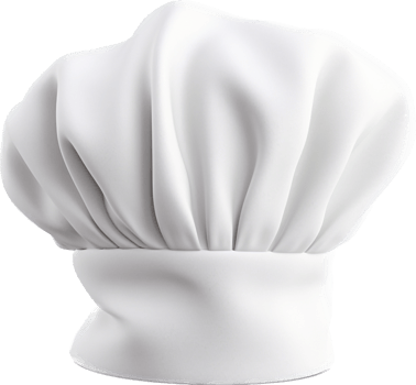 Chef hat with . png