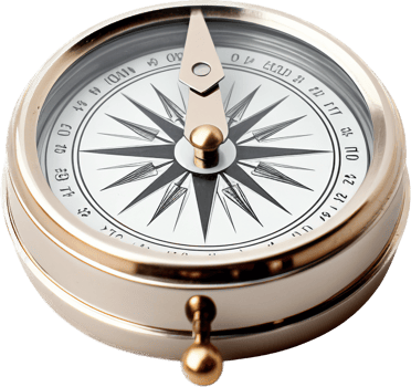 Compass with . png