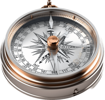 Compass with . png