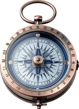 Compass with . png