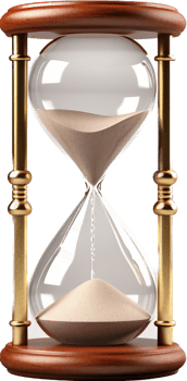 Hourglass with . png