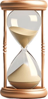 Hourglass with . png