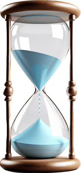 Hourglass with . png