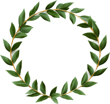 Laurel wreath with . png