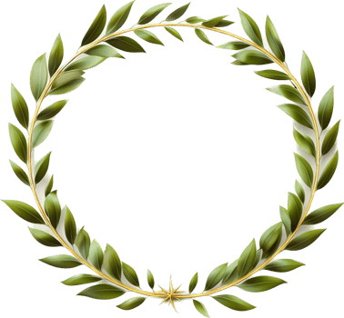 Laurel wreath with . png
