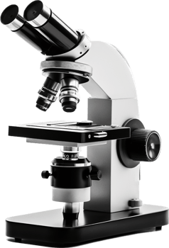 Microscope with . png