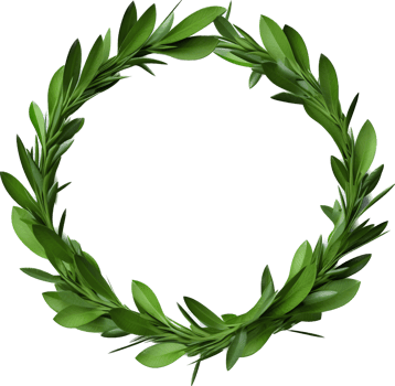 Laurel wreath with . png