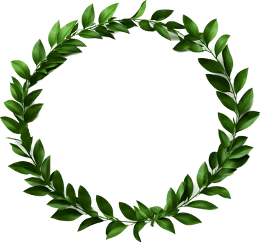 Laurel wreath with . png