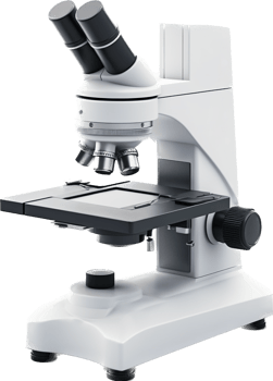 Microscope with . png