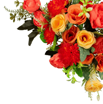 bouquet of rose flowers isolated png