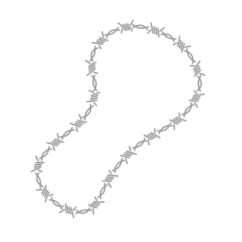 barbed wire element png